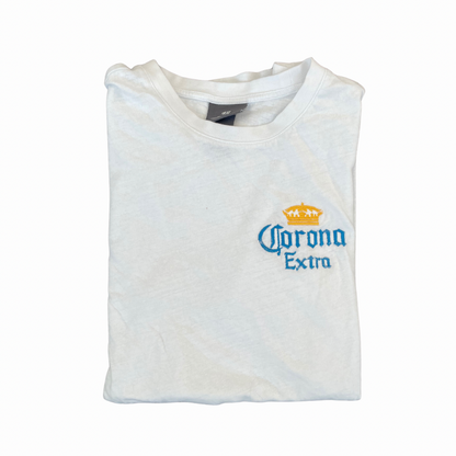 Beer Brand Corona Extra Embroidered Tee