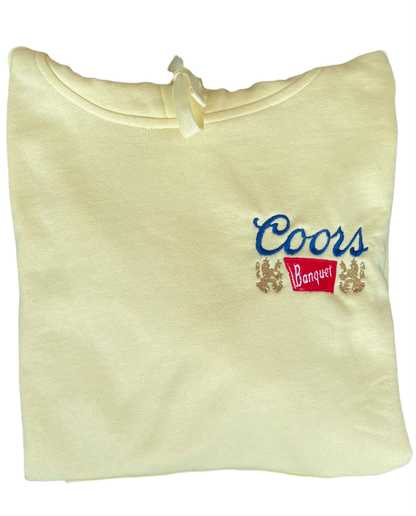 Vintage Beer Brand - Coors Banquet - Sweater