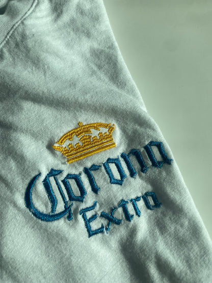 Beer Brand Corona Extra Embroidered Tee