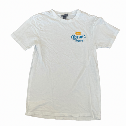Beer Brand Corona Extra Embroidered Tee