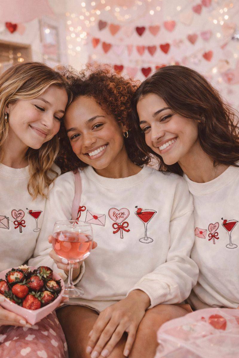 Coquette Valentine’s Sweater